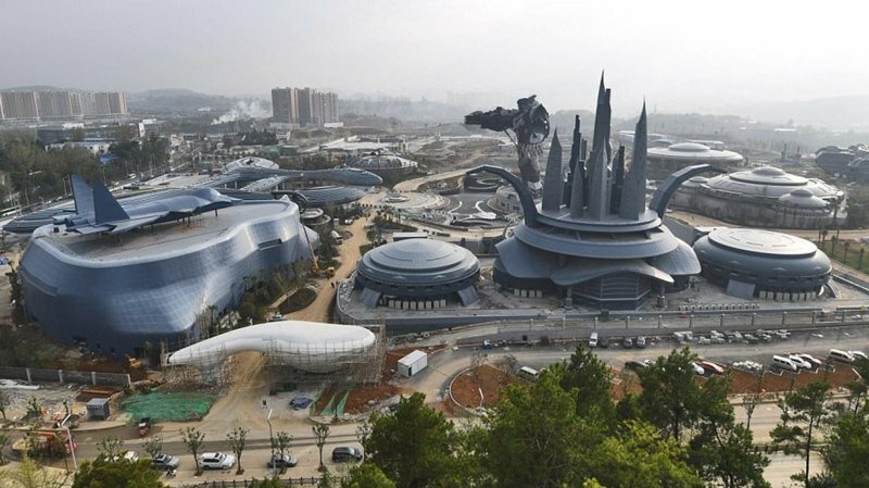 В Китае завершается строительство первого в мире парка виртуальной реальности