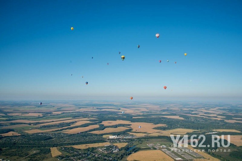 Над спящим городом. Фоторепортаж из корзины воздушного шара