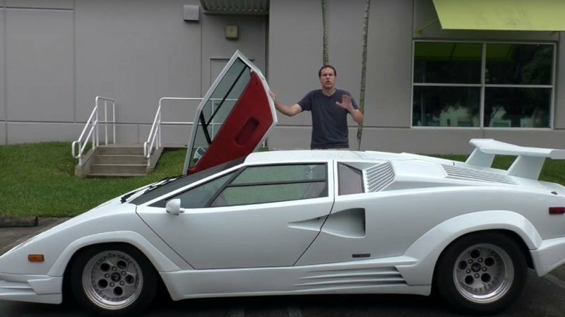 Мечта детства: Lamborghini Countach в деталях