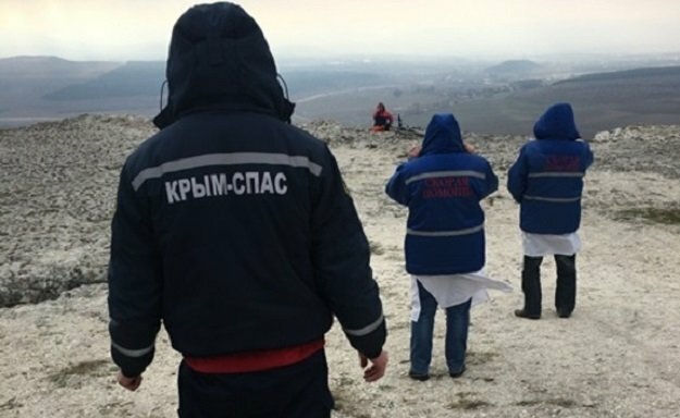 В Крымских горах спасли женщину от Роскомнадзора