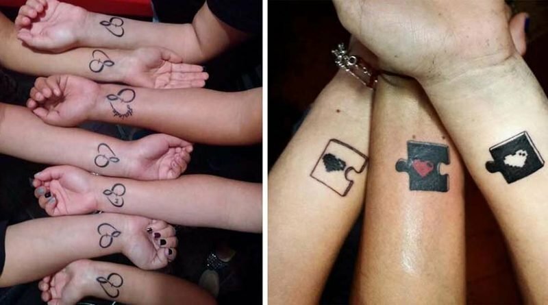 Фотографии татуировок лучших друзей, которые говорят о их сильных взаимоотношениях