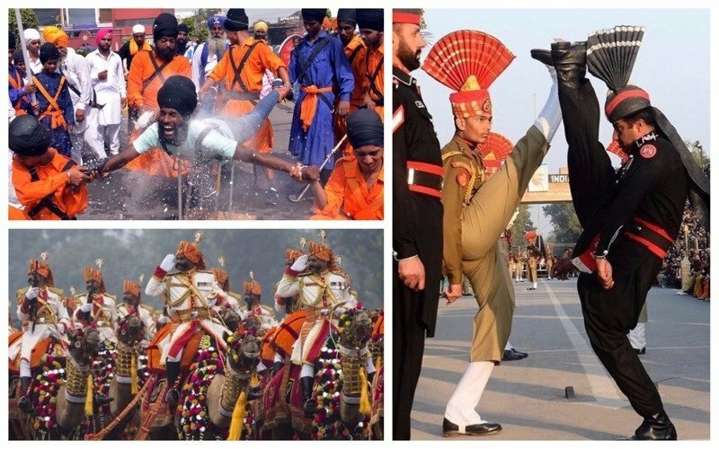 Театральность и нелепость индийской армии
