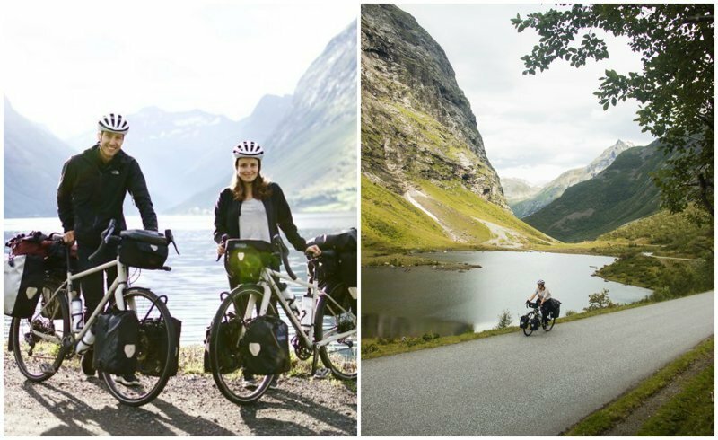 "На велосипеде можно поехать куда угодно!": пара отправилась в велопутешествие по Европе