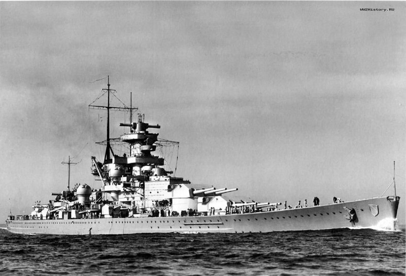 Этот день в истории: 1943 год — потоплен немецкий линкор «Шарнхорст»