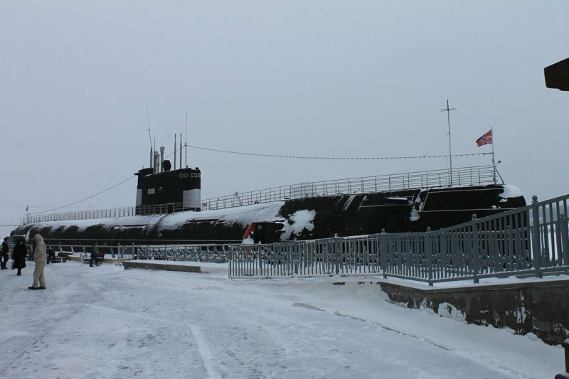 Подводная лодка в Тушино