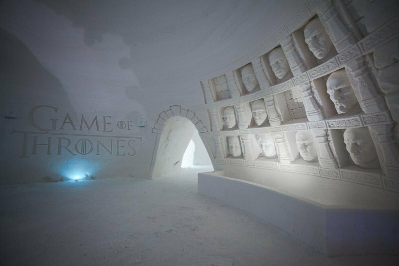 Холодный прием: в Финляндии открыли ледяной отель для поклонников "Игры престолов"