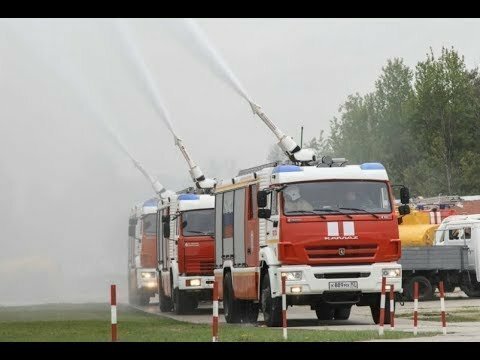 Пожарная спецтехника на базе шасси КАМАЗ