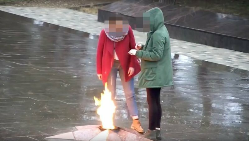 Полиция задержала школьниц, осквернивших Вечный огонь в Краснодарском крае