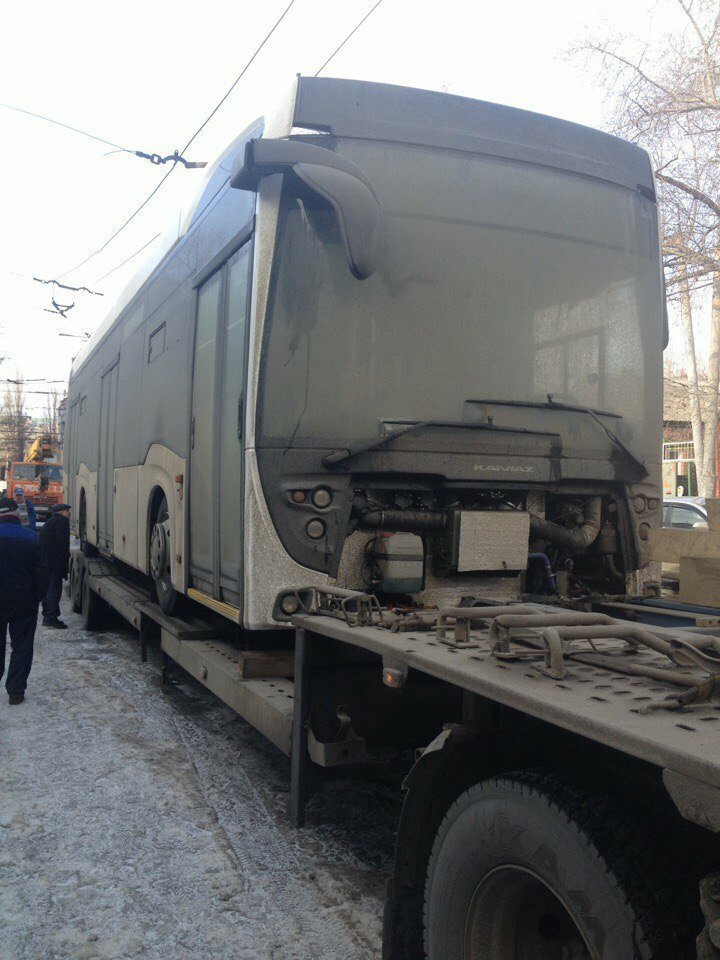 В ростовское депо поступил электробус