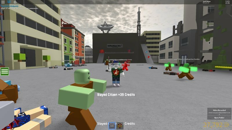 Эти зомби захватят весь мир! Выживание в городе Roblox Infection Inc 2 часть продолжение