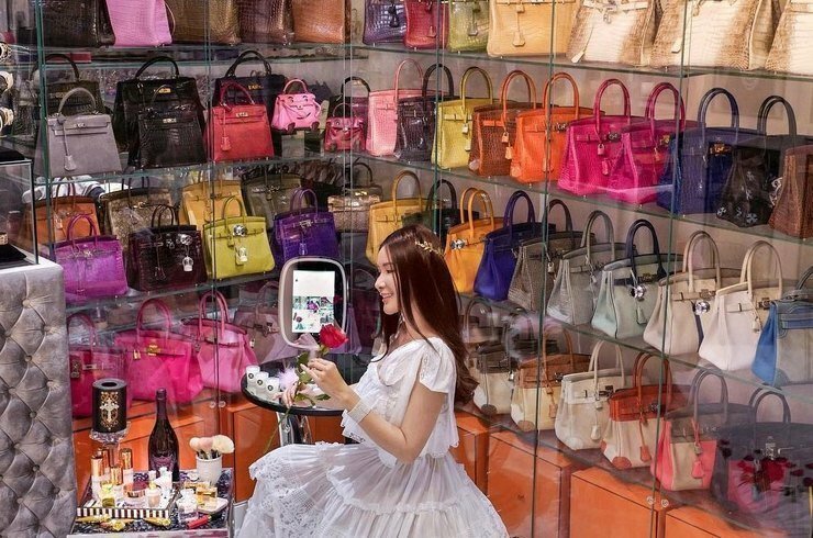 42-летняя блогер Джейми Чуа владеет коллекцией сумок Hermes стоимостью $2 млн