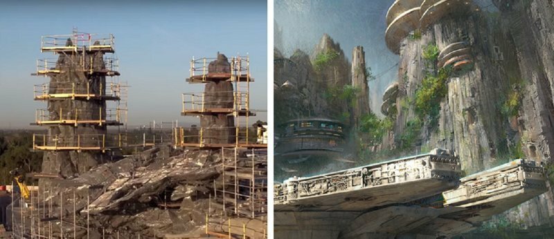 Студия "Дисней" откроет два тематических парка, посвященных "Звездным войнам"