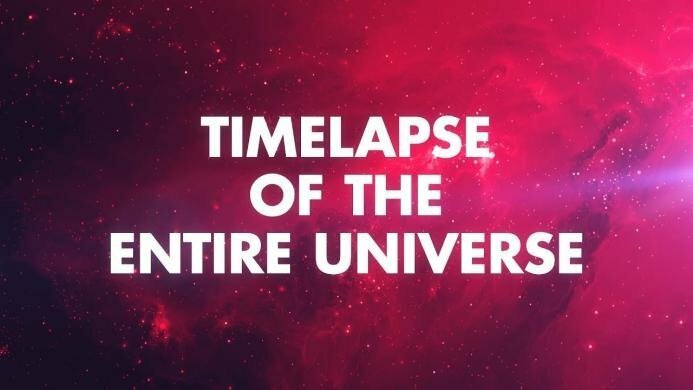 Таймлапс Вселенная за 10 минут