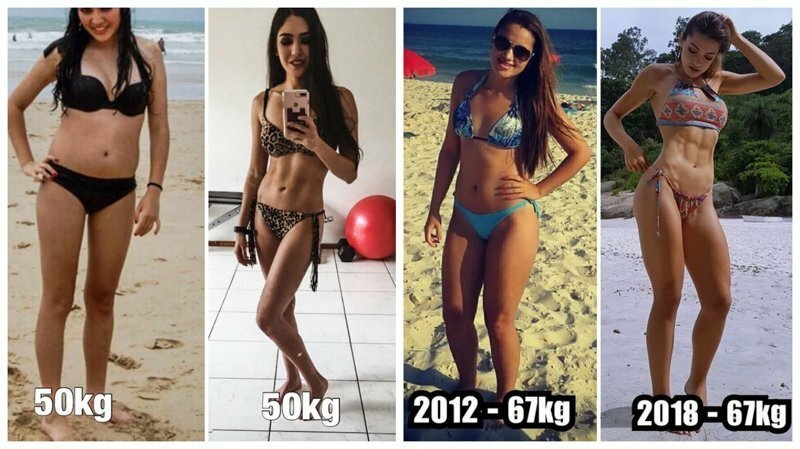 25 фотографий "до" и "после", доказывающих, что вес - это не главное