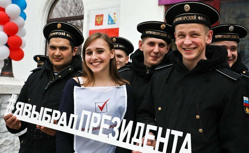 Крым на первых выборах после присоединения отдал Путину более 90% голосов