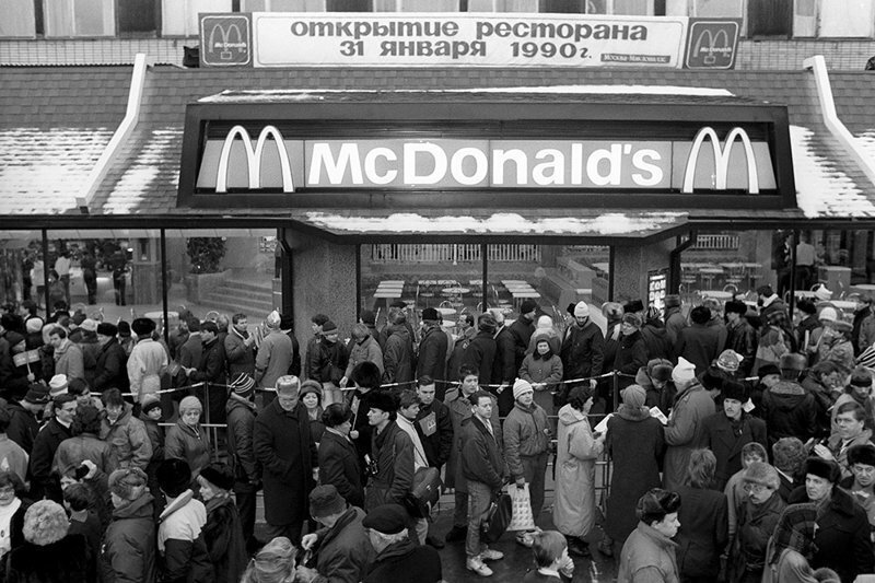 Как открывался первый «Макдоналдс» в СССР
