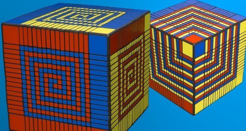 Учимся собирать самый сложный кубик Рубика в мире!