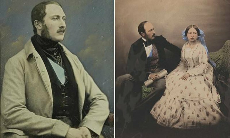 Королева Виктория и принц Альберт: королевский архив в цвете