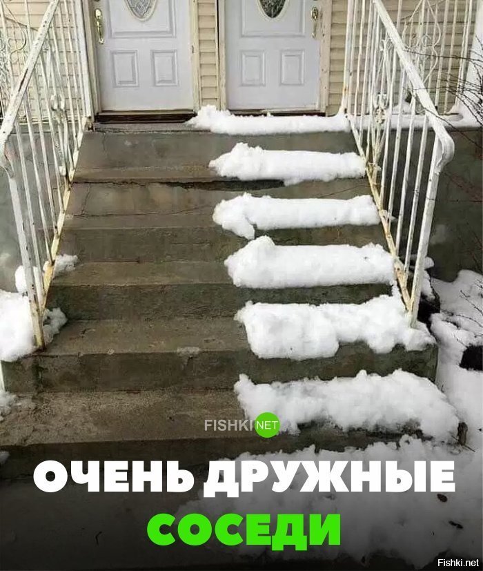 Дружные соседи