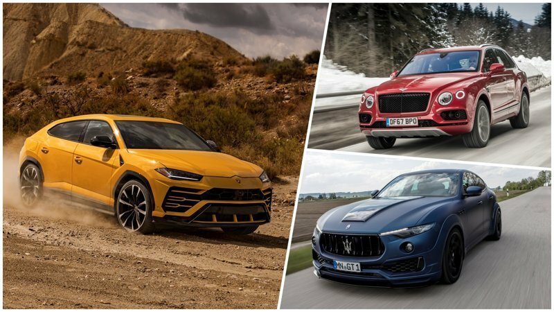 Внедорожники класса люкс: как выглядят кроссоверы от Bentley, Maserati и Lamborghini