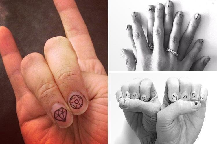 Новый тренд красоты — татуировки на ногтях