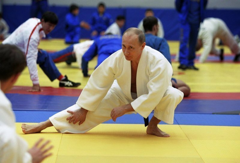 В.В. Путин любит осваивать что-то новое