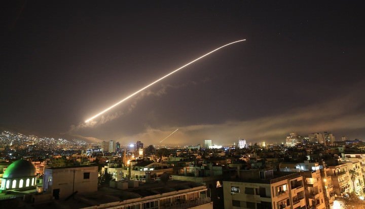"Уважаемые партнёры" ночью нанесли ракетный удар по Сирии