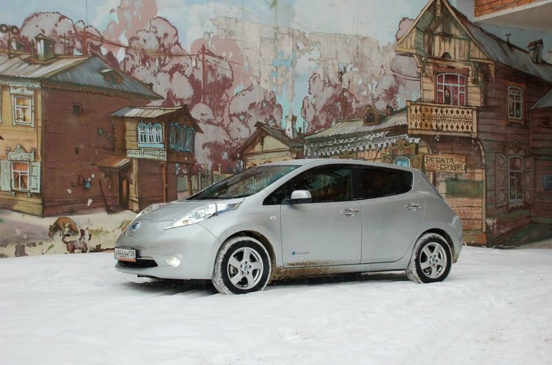 Эксплуатация электромобилей в Сибири: как далеко можно уехать на Nissan Leaf зимой