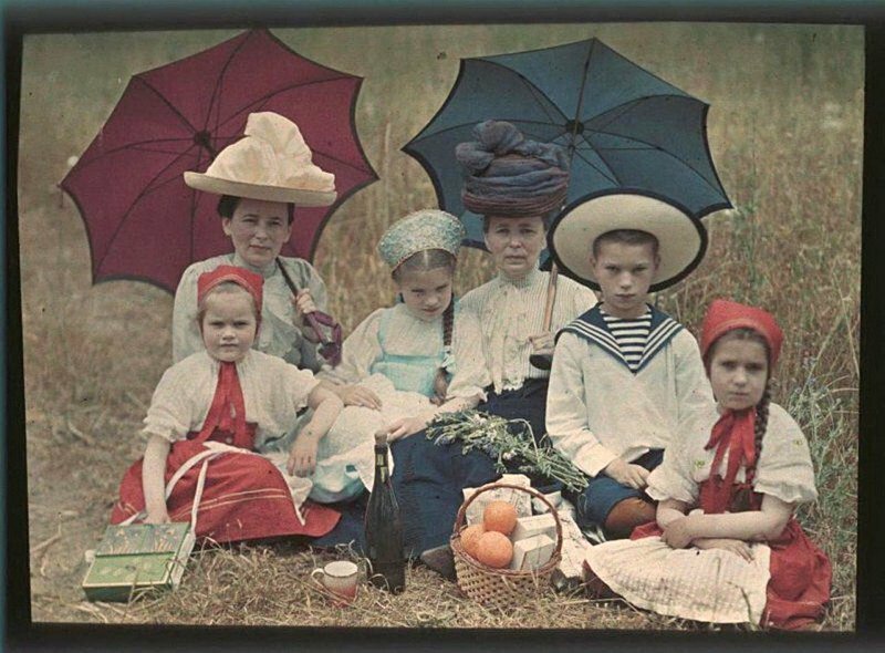 30 редких цветных фотографий, которые были сделаны в России более 100 лет назад