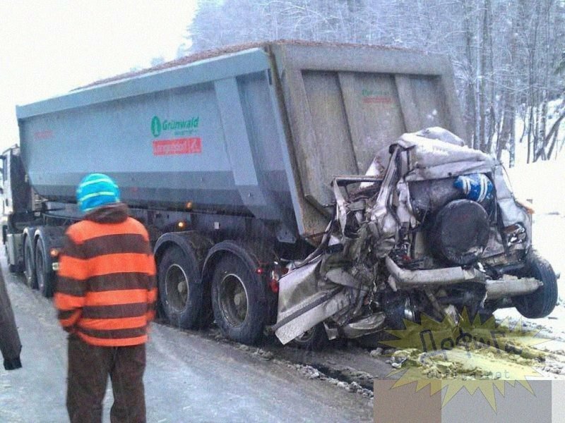 Невнимательность водителя - горе окружающим