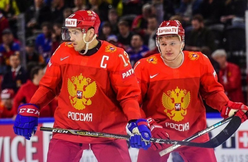 Россия одержала вторую подряд разгромную победу на ЧМ по хоккею