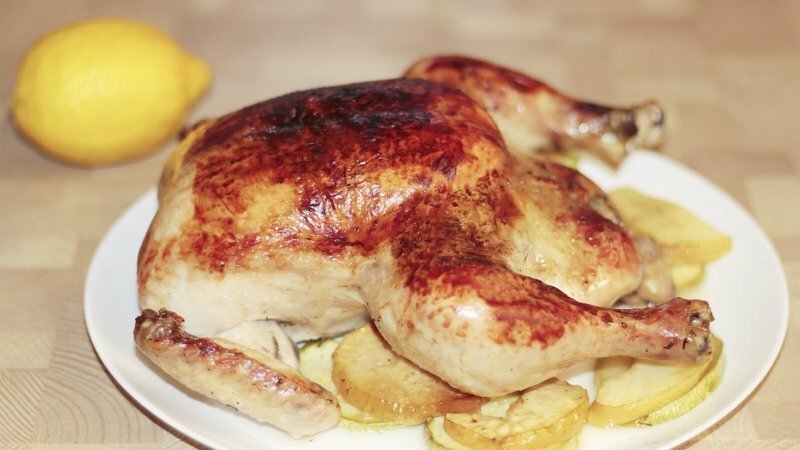 Секрет сочной курицы в лимонном маринаде
