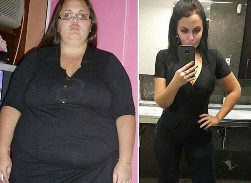 Бразильская блогерша похудела на 90 кг и поделилась впечатляющими результатами