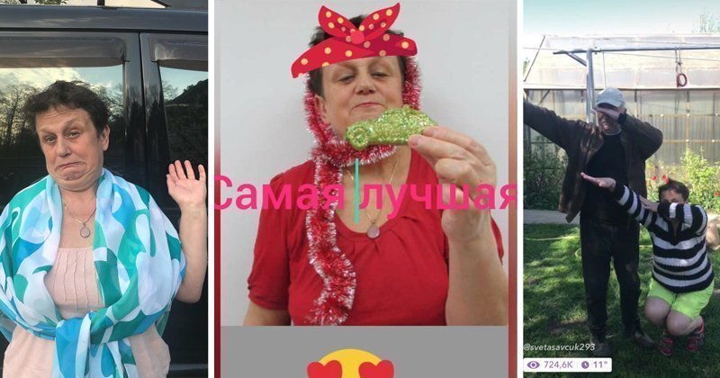Теперь я видел все! Украинская бабушка шокирует интернет своими клипами