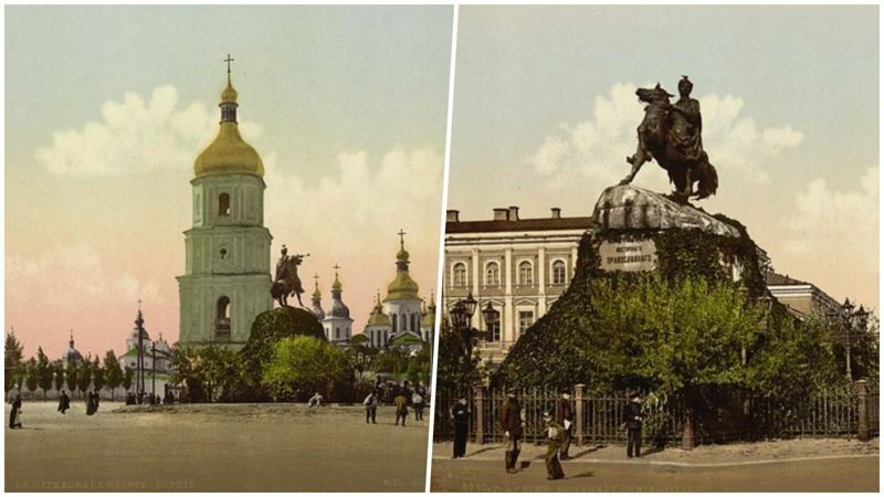 Уникальные цветные фотографии Киева 1890-1900 годов