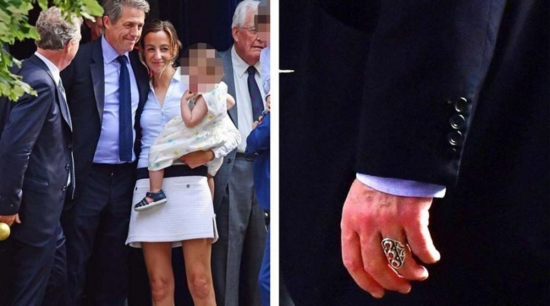 Хью Грант впервые в 57 лет женился, выбрав для себя достаточно необычное обручальное кольцо