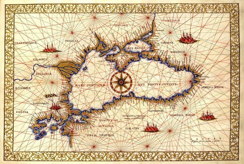 На Руси с X по XVI века Черное море называли либо «Русским», либо «Скифским»