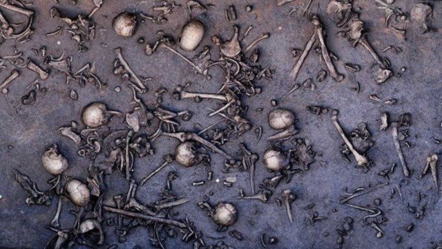 Забытая битва Бронзового века. Мумии и скелеты