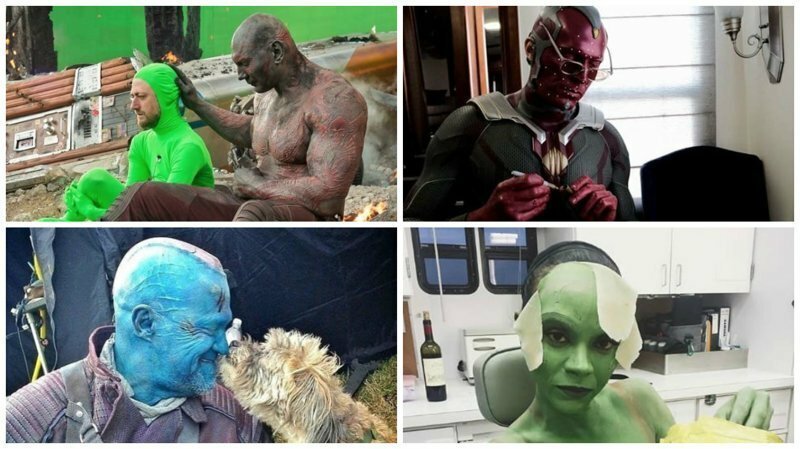 35 закадровых фотографий со съемок фильмов Marvel