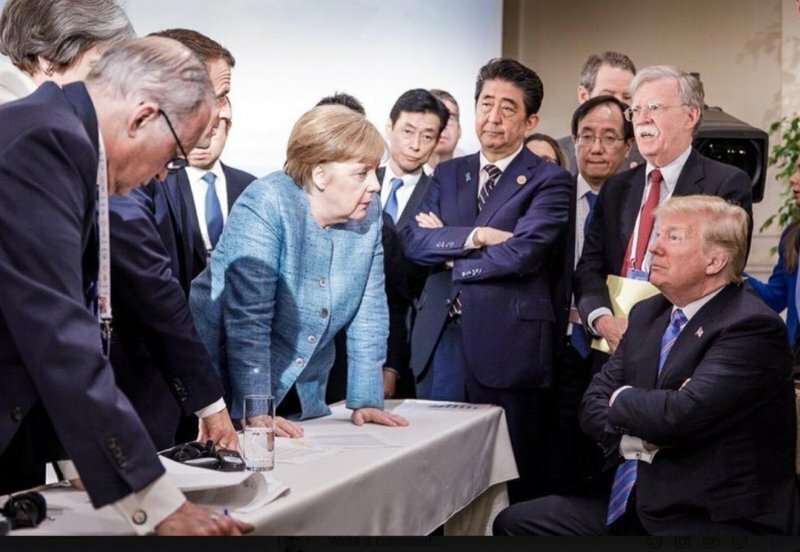 Русский шпион Трамп развалил G7