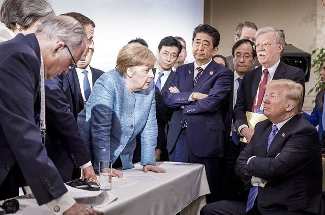 Трамп в посудной лавке