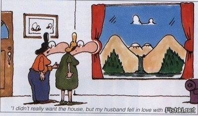 «Я совсем не хотела этот дом, но мой муж просто влюбился в вид из окна»