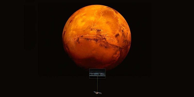 На Марсе обнаружили целое озеро жидкой воды