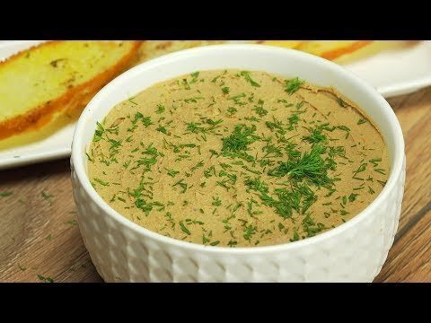 Паштет из куриной печени. Французская кухня