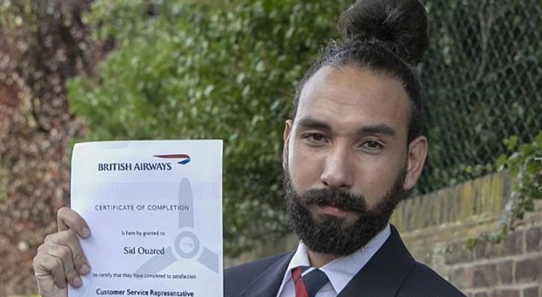Сотрудник British Airways был уволен за причёску