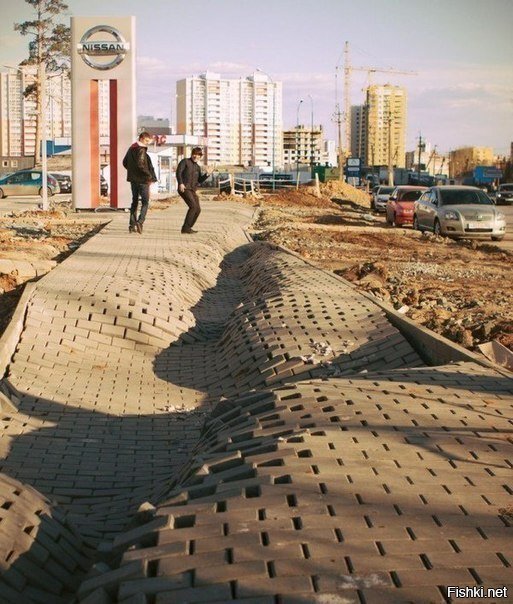 3D-тротуар в Екатеринбурге))