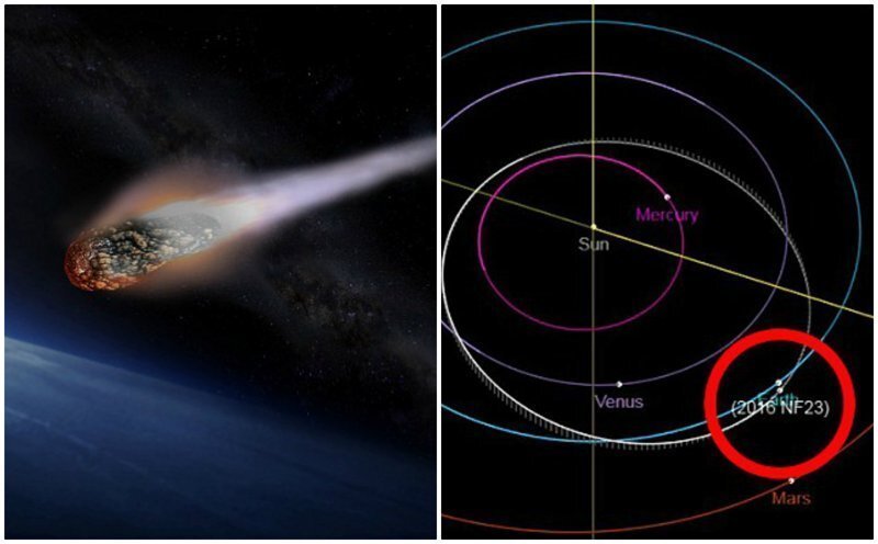 NASA сообщило: к Земле приблизится астероид размером больше пирамиды Хеопса