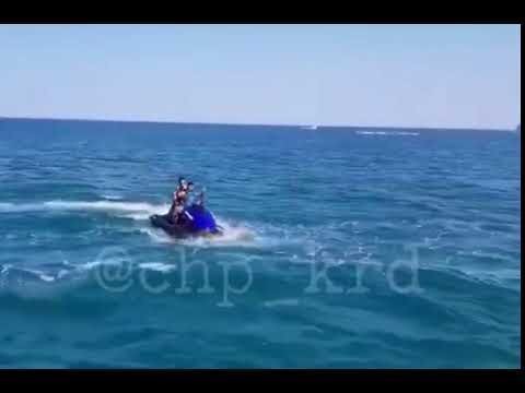 На черноморском пляже взорвался гидроцикл, туристы в реанимации: видео