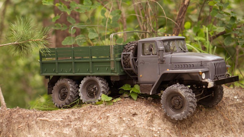 Урал 6x6, копийная модель