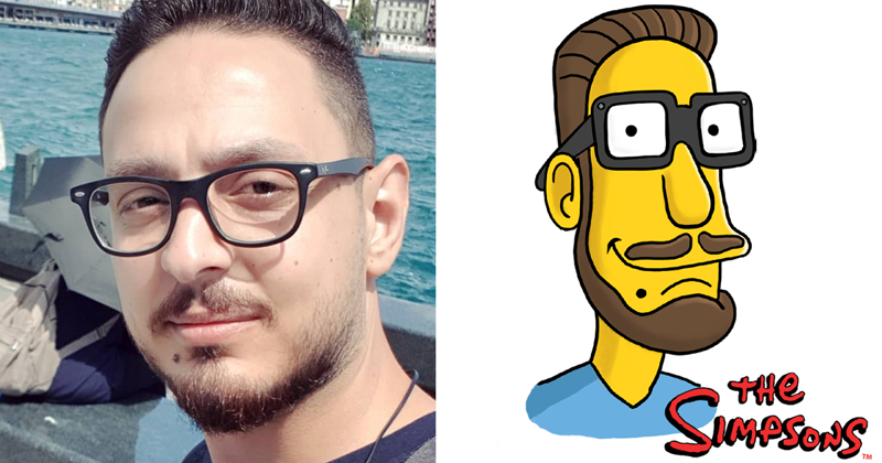 Аниматор из Ливана нарисовал себя в стиле 50 известных мультфильмов и видеоигр